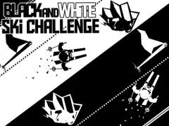 Permainan Black and White Ski Challenge secara online