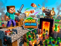 Permainan Noob Village Tower Defense secara online