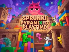 Permainan Sprunki Pyramixed Playtime secara online