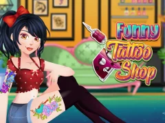 Permainan Funny Tattoo Shop secara online