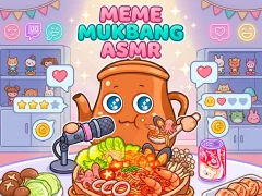 Permainan Meme Mukbang ASMR Game secara online