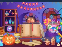 Permainan Halloween Hidden Objects secara online