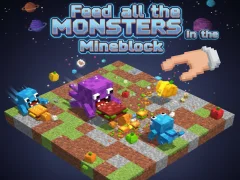 Permainan Feed all the MONSTERS in the Mineblock secara online