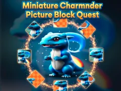 Permainan Miniature Charmander Picture Block Quest secara online