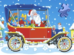 Permainan Christmas Cars Jigsaw secara online