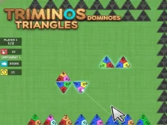 Permainan Triminos Dominoes Triangles secara online