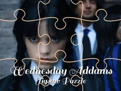 Permainan Wednesday Addams Jigsaw Puzzle secara online