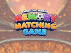Permainan American Soccer Memory Matching Game secara online