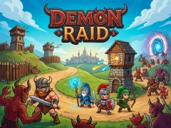 Permainan Demon Raid secara online