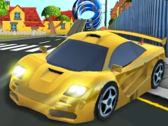 Permainan Cartoon Stunt Car secara online