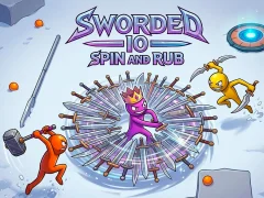 Permainan Sworded io - Spin and Rub secara online