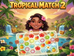 Permainan Tropical Match 2 secara online