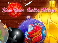 Permainan New Year Balls Merge secara online