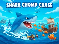 Permainan Shark Chomp Chase secara online