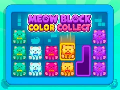 Permainan Meow Block: Color Collect secara online