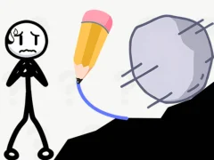Permainan Stickman Rescue Draw 2 Save secara online