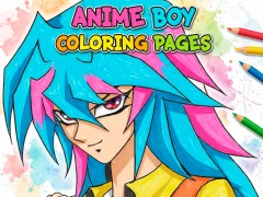 Permainan Anime Boy Coloring Pages secara online