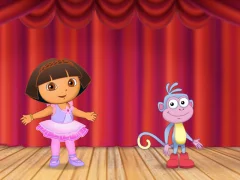Permainan Dora's Ballet Adventures secara online