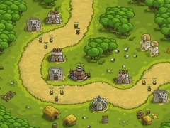Permainan Kingdom Rush Hacked secara online