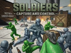 Permainan Soldiers - Capture and Control secara online