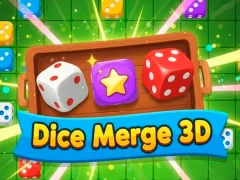 Permainan Dice Merge 3D secara online