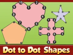 Permainan Dot To Dot Shapes secara online