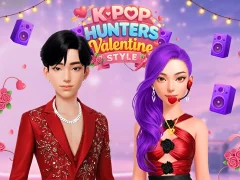 Permainan K-Pop Hunters Valentine Style secara online