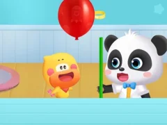 Permainan Baby Panda Science World secara online