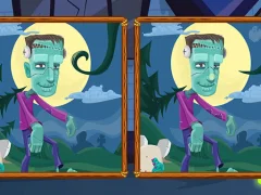 Permainan Halloween Find the Differences secara online