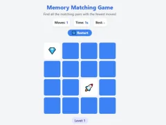 Permainan Memory Matching Game secara online
