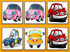 Permainan Funny Cars Memory secara online