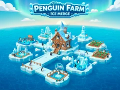 Permainan Penguin Farm - Ice Merge secara online