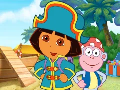 Permainan Dora The explorer Dora's Pirate Boat Treasure Hunt secara online