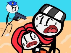 Permainan Stickman Jailbreak Story secara online