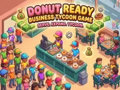 Permainan Donut Ready Business Tycoon Game secara online