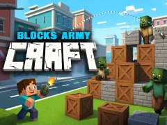 Permainan Blocks Army Craft secara online