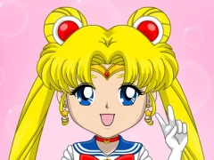 Permainan Sailor Scouts Avatar Maker secara online