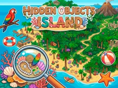 Permainan Hidden Objects Island secara online