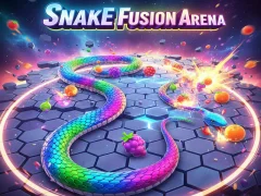 Permainan Snake Fusion Arena secara online
