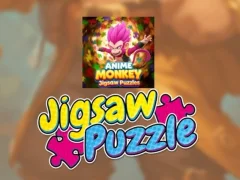 Permainan Anime Monkey Jigsaw Puzzles secara online