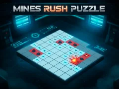 Permainan Mines Rush Puzzle secara online