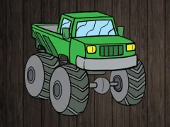 Permainan Monster Truck Jigsaw secara online