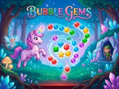 Permainan Bubble Gems secara online