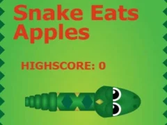 Permainan Snake Eats Apples secara online