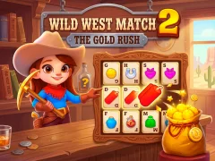 Permainan Wild West Match 2: The Gold Rush secara online