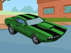 Permainan Ben 10 Car Jigsaw secara online