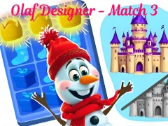 Permainan Olaf Designer - Match 3 secara online