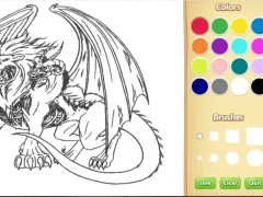 Permainan Dragon Chimera Coloring Book secara online