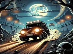 Permainan Racing Car Destroying Zombie secara online