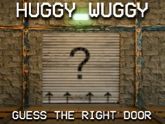 Permainan Huggy Wuggy Guess the right door secara online